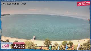 Lake Ohrid - Live Web Camera by Hotel Tino & 2S live webcam
