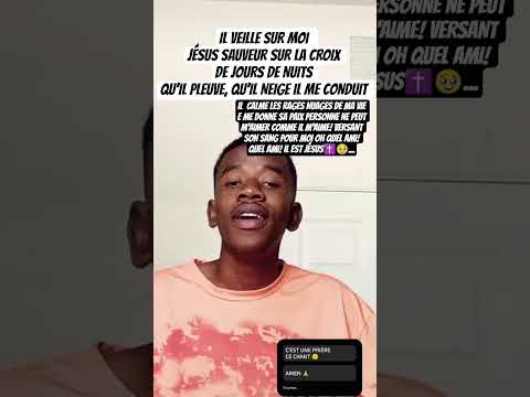 IL VEILLE SUR MOI JÉSUS SAUVEUR SUR LA CROIX #levanjil #musique #kozekretyen #christiansongs #music