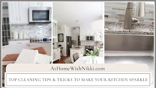 Top Cleaning Tips & Tricks To Make Your Kitchen Sparkle