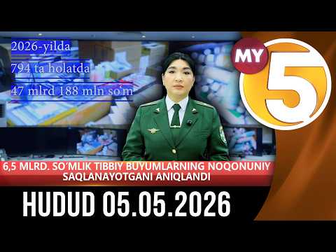"Hudud" informatsion dasturi 05.05.2026