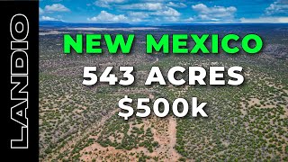 543 Acres of New Mexico Ranch Land for Sale bordering National Forest • LANDIO