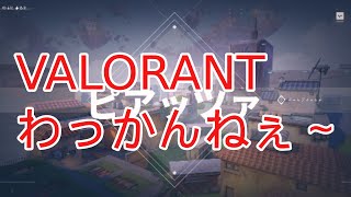 【超初心者】VALORANT指示厨待ち