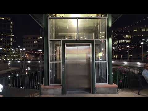 Deactivated ThyssenKrupp Hydraulic Anti-Scenic Elevator to Marina Woodlands Mall Woodlands, TX