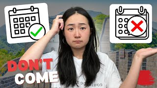 WHEN TO VISIT China (and when NOT to!)