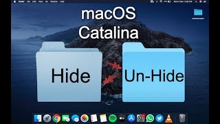 How to Hide Files in Mac OS Catalina using Terminal