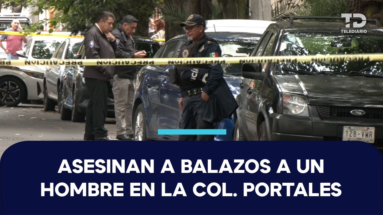 Asesinan a un hombre en la colonia Portales; autoridades rastrean un vehículo relacionado