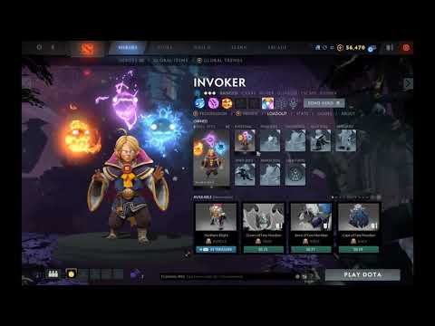 DotA 2 Kid Invoker - Acolyte of the Lost Arts