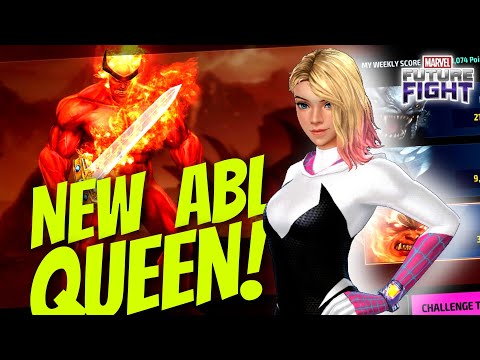 SPIDER GWEN ABL RAGE TESTING & REVIEW! SS & BW REPLACED! - Marvel Future Fight | MFF