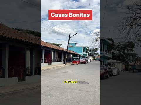 Recorriendo Concepción de Oriente en La Unión El Salvador entre casas bonitas calles agradables