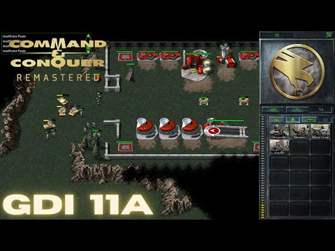 Command & Conquer Remastered - GDI Mission 11A - CODE NAME DELPHI (Hard)