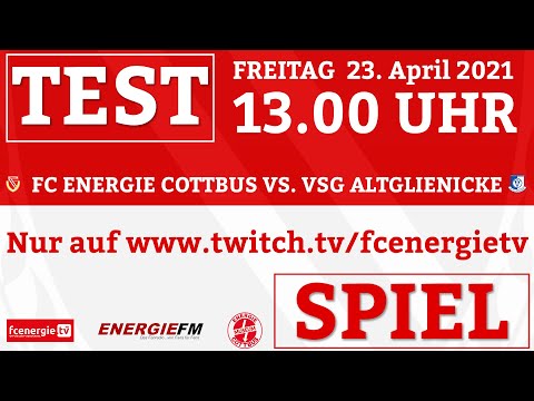 Testspiel FC Energie Cottbus vs. VSG Altglienicke