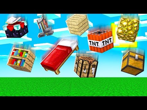 SOPRAVVIVI ALLA PIOGGIA DI BLOCCHI DI MINECRAFT! *AIUTO*