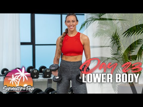 30 Minute Fire Lower Body Workout | STF 2023 - Day 23