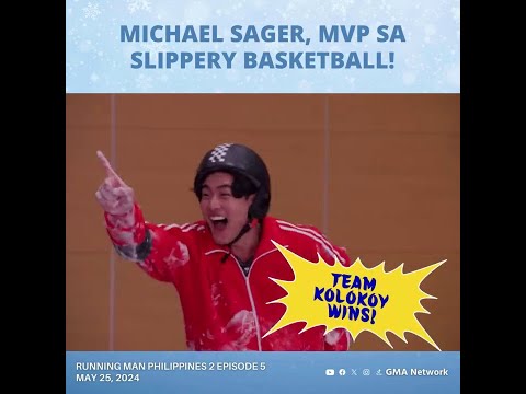 Running Man Philippines 2: Michael Sager, MVP sa slippery basketball (Episode 5)