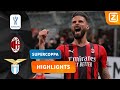 GIROUD SLAAT WEER TOE! ??? | Milan vs Lazio | Coppa Italiana 2021/22 | Samenvatting