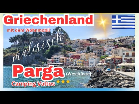 #10 most beautiful city beach Magical Parga beautiful coastal town on the Epirus - Greece