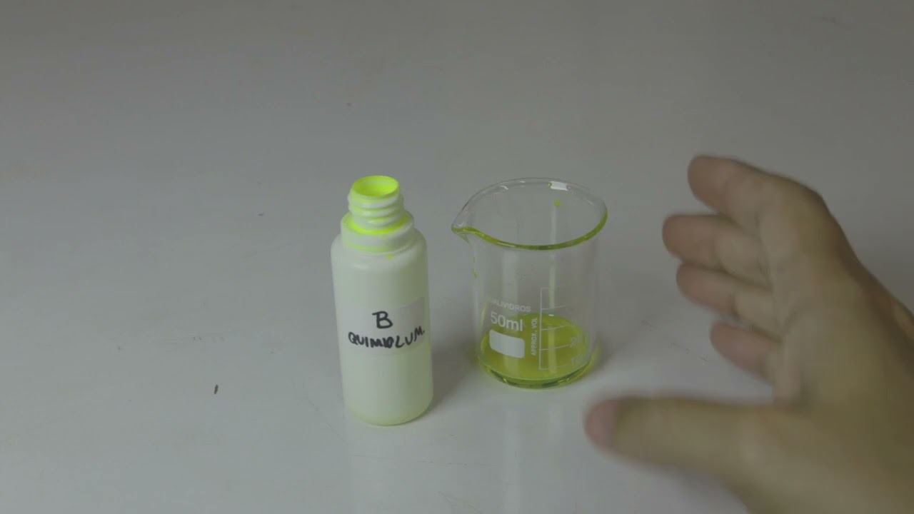 Evidências de Reações Químicas 5 - Liberação de Luz