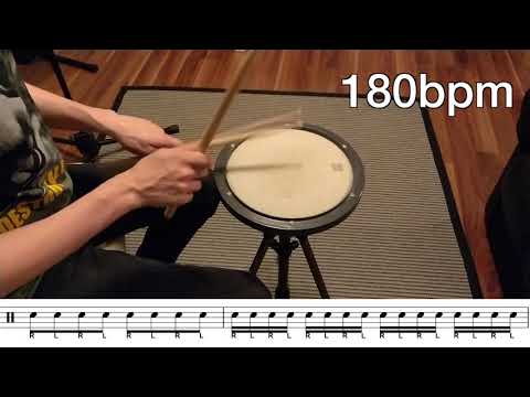 Drum Rudiments - Single Stroke Roll