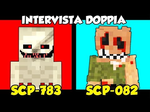 SCP 783 vs SCP 082 - DOUBLE INTERVIEW on MINECRAFT ITA