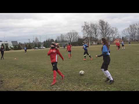 Strażak Sośnica 0: 9 Korona Tuchla - Sparing dziewczyn 20.02.2022