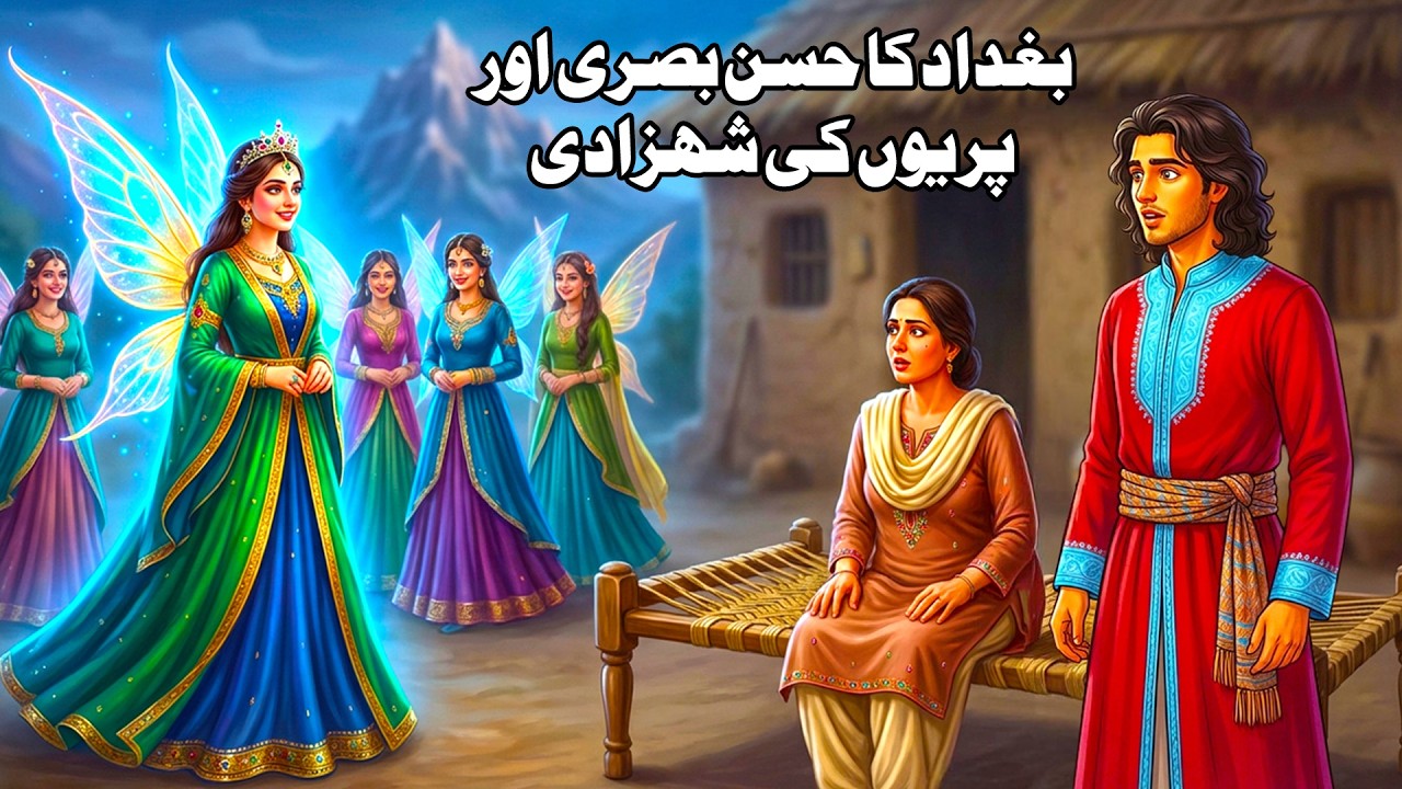 Hassan Basri aur Periyon Ki Shehzadi || Hasan Basri and fairy princess || urdu kahaniyan new