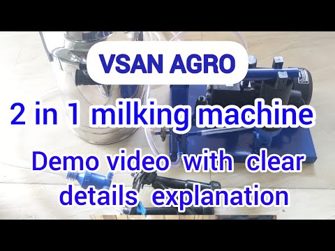 2 In 1 Milking Machine