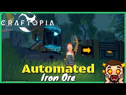 Automating Biofuel and Iron Mining | Seamless World | Craftopia Episode 9