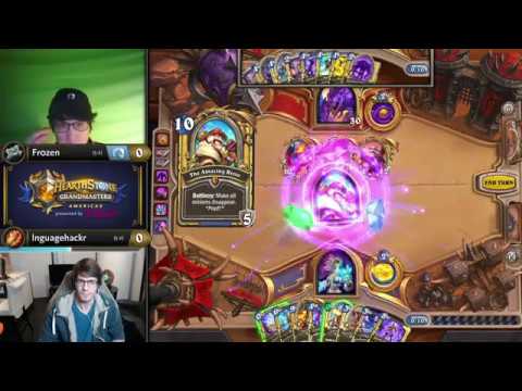 Fr0zen vs lnguagehackr - Group A Decider - Hearthstone Grandmasters Americas 2020 Season 1 - Week 1