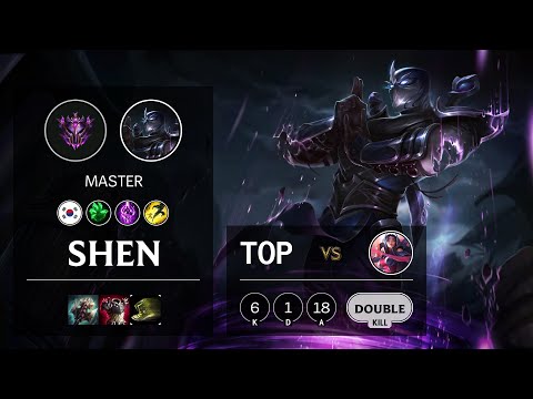 Shen Top vs Irelia - KR Master Patch 10.21