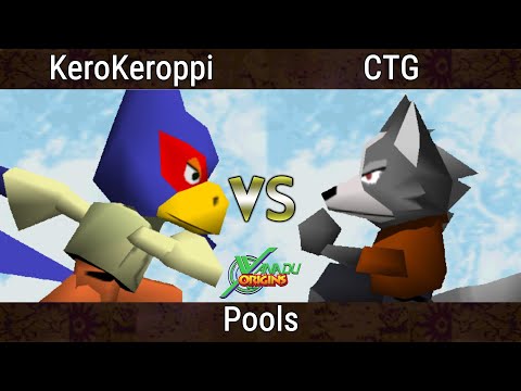 Xanadu Origins - KeroKeroppi (Falco) Vs. CTG (Wolf) Smash Remix - SSB64