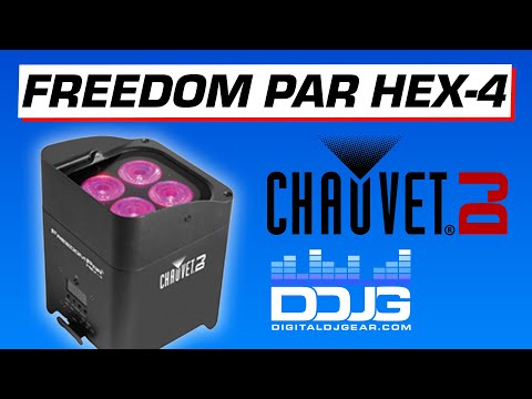 Chauvet DJ Freedom Par Hex-4 LED Light Overview