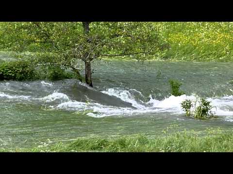 Hochwasser 2013 bei Hettingen