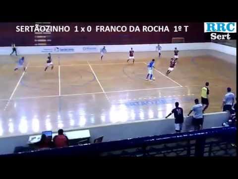 SERTÃOZINHO FC  x  FRANCO DA ROCHA FUTSAL