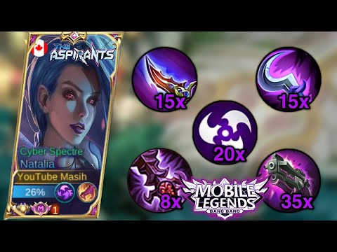 Natalia Most Painful Full Penetration Build! (Armor Is Useless Against This Build) Must Try It! MLBB