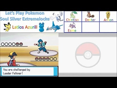 Let's Play Pokemon Soul Silver Extremelocke:  Part 3 - A Different Type of Gym Challenge