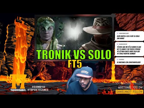 T7G | Tronik vs Solo FT5 - Cetrion vs Erron Black  -【Mortal Kombat 11】