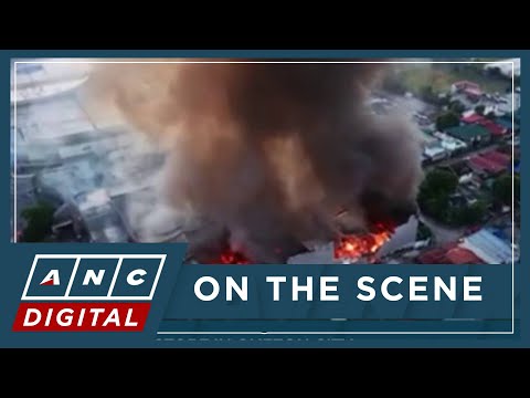 Fire razes Landers Superstore branch in Quezon City, reaches fifth alarm | ANC