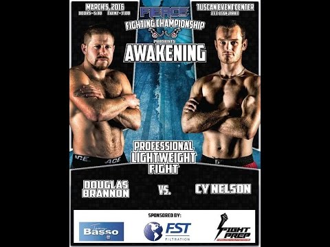 Cage Fighting Videos - Douglas Brannon vs Cy Nelson - FFC Awakening