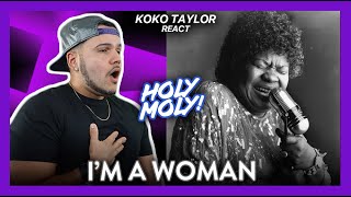 First Time Reaction Koko Taylor  I’m a Woman (ALL THAT GRIT!) | Dereck Reacts