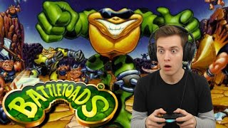 Battletoads Arcade (Super Battletoads) - FULL Game Longplay (Arcade)
