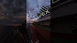 Celebrity Apex Caribbean cruise, sunset views like no other.