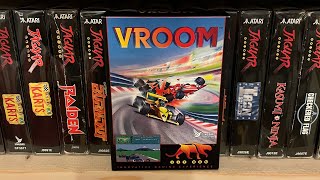 Vroom Atari Jaguar gameplay.