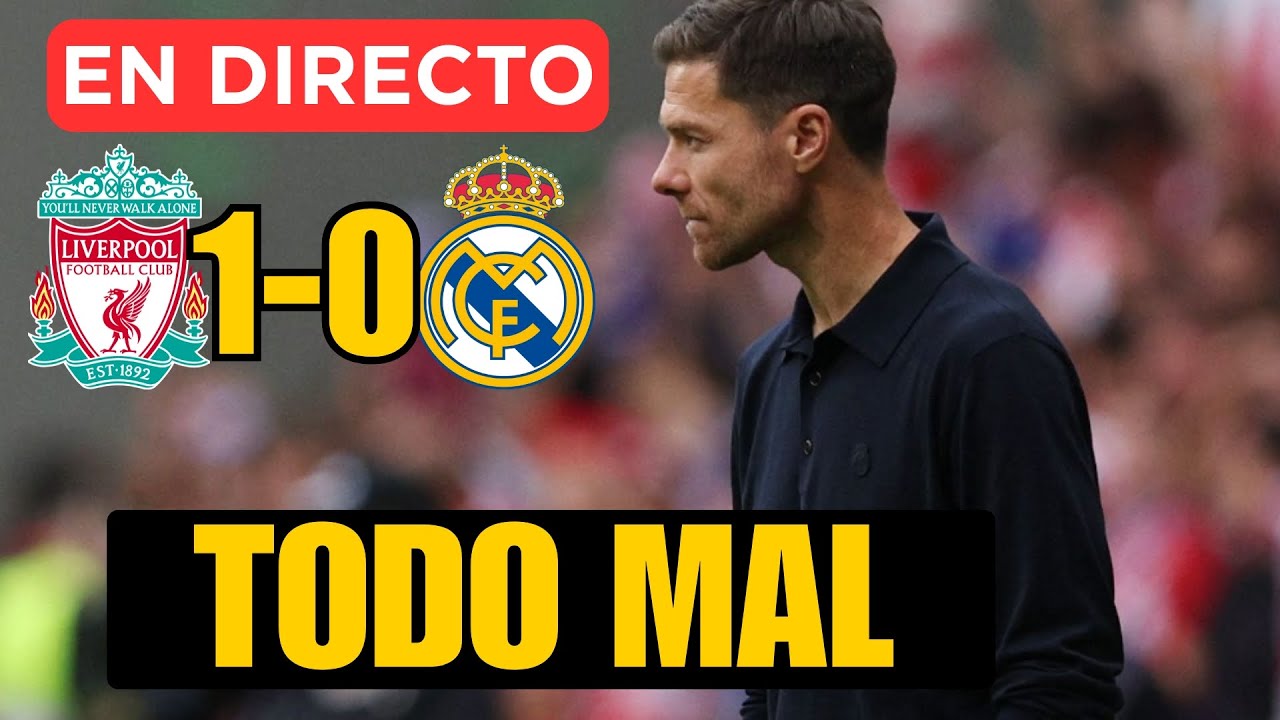 LIVERPOOL - REAL MADRID: REACCIÓN IÑAKI ANGULO EN DIRECTO