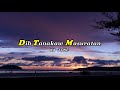Dih Tanakaw Masuratan Karaoke