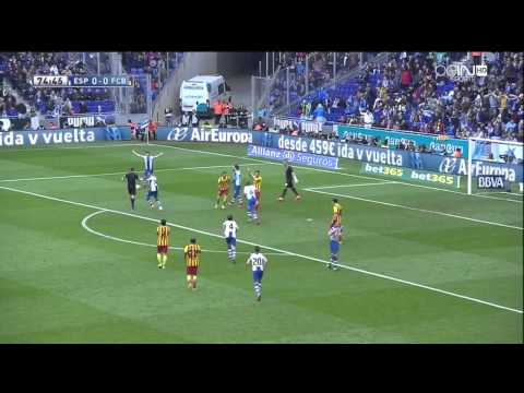 Espanyol - Barcelona Highlights HD 29.03.2014