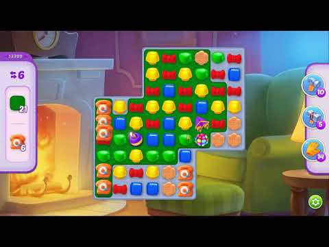 Homescapes Level 13399 No Boosters Gameplay #Bubunka