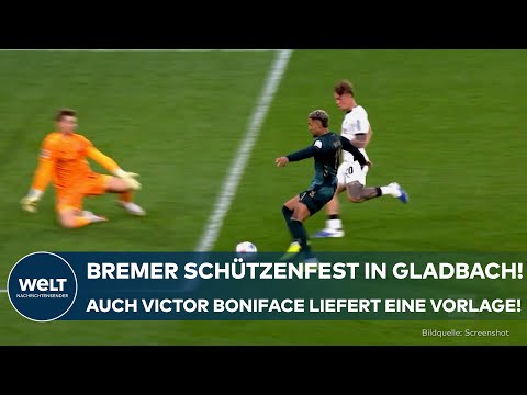 BUNDESLIGA: Genialer Boniface-Moment für Werder | Mönchengladbach - Bremen | Highlights #bl