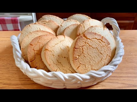 POLVORONES CON 3 INGREDIENTES SIN MANTECA FACIL 😋