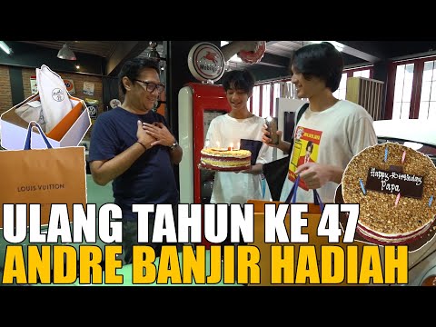 HARI ULANG TAHUN PENUH KEJUTAN.. ANDRE DAPAT KADO BANYAK DARI KELUARGA