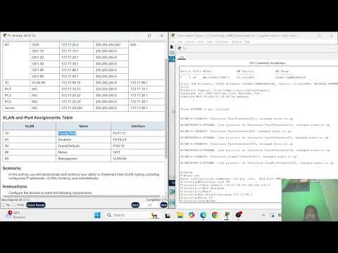 4.5.1 Cisco Packet Tracer -Inter VLAN Routing Challenge 